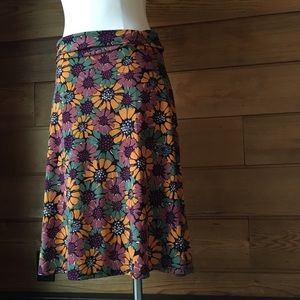 LULAROE 🌻 Flowing Stretch Floral Skirt